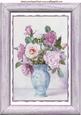 Pretty Roses in a Vase A4