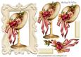 Pretty Floral Bonnet on a Stand