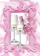 Pink Champagne and Pink Flowers A4