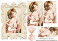 Pretty in Peach Vintage Lady Pyramids