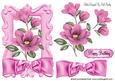 Pink Magnolias with Bow