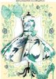 Turq Summer Dress with Lace Shoes & Bow A4