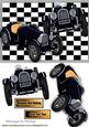 Black Vintage Sports Cars