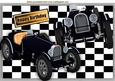 Black Vintage Sports Cars A4