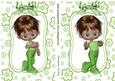 Little Gumdrops in Green Toppers with Bows