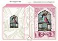 Pretty Birds in a Birdcage Folded Book