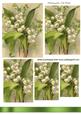 Beautiful Lily of the Valley Flower Pyramids