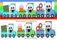 School Train with Pandas is on It's Way Dl