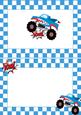 Boom! a Four Wheeler Monster Truck A5 Insert