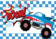 Boom! a Four Wheeler Monster Truck A4
