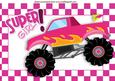 Super Pink Monster Truck for a Super Girl! A4