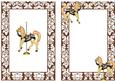 Gorgeous Carousel Horse A5 Insert