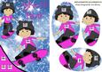 Skate Park Boys in Pink Oval Pyramids