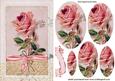 Single Pink French Rose Oval Pyramids