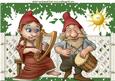 Musical Gnomes in the Garden with the Sun A4