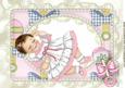 Sleep Little One! Cute Baby Girl A4