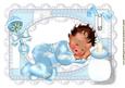 Sleep Little One! Cute Baby Boy A4
