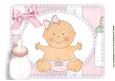 Hello Mummy and Daddy! Cute Baby Girl! A4