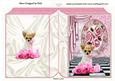 Cute Chihuahua with Pink Roses Folded Book