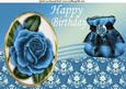 Blue Roses & Lace Purse A4
