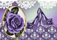 Purple Roses & Sparkle Shoes A4