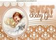 Sweet Baby Girl in Peach/lemon A4