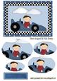I Love My Racing Car Oval Pyramids