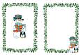 Friends Snowman & Penguin Holly A5 Insert