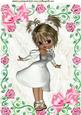 I Feel Pretty! Oh So Pretty! in Rose Frame A4