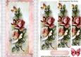 Shades of Pink Roses with Broderie Anglaise Pyramids