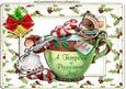 A Teaspoon of Peppermint Joy, Cute Mice A4