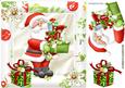 Lovely Santa with Lots of Pressies 8x8