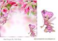 Spring Pink Faeries 7x7 Insert