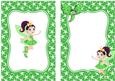 Little Faerie in Green Star Frame A5 Insert