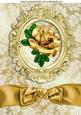 So Elegant, Single Gold Rose A4