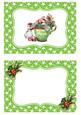 Mice in a Teacup with Holly A5 Insert