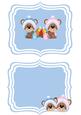 Cocoa Bears, Eating Marshmallows A5 Insert