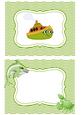 Toony Boat with Dolphin and Crab A5 Insert