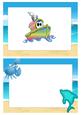 Little Toony Tugboat on a Beach A5 Insert