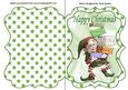 Santas Little Helper with Presents Bracket Card