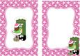 Little Girl Posting Her Letter to Santa A5 Insert
