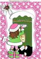 Little Girl Posting Her Letter to Santa A4