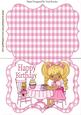 Having Tea with My Little Dolly Bracket Card