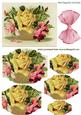Summer Roses in a Basket Bracket Pyramids