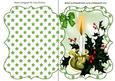 Holly and Candle with Bow in Bracket Card