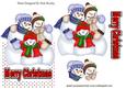 The Snowman Over the Edge Card