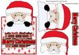 Santa in the Chimney, Over the Edge Card