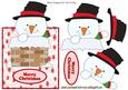 Snowman in the Chimney Over the Edge Card