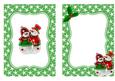 Mr & Mrs Illuminated Snowman A5 Insert