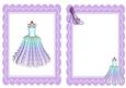 Pretty Party Dress & Shoes A5 Insert